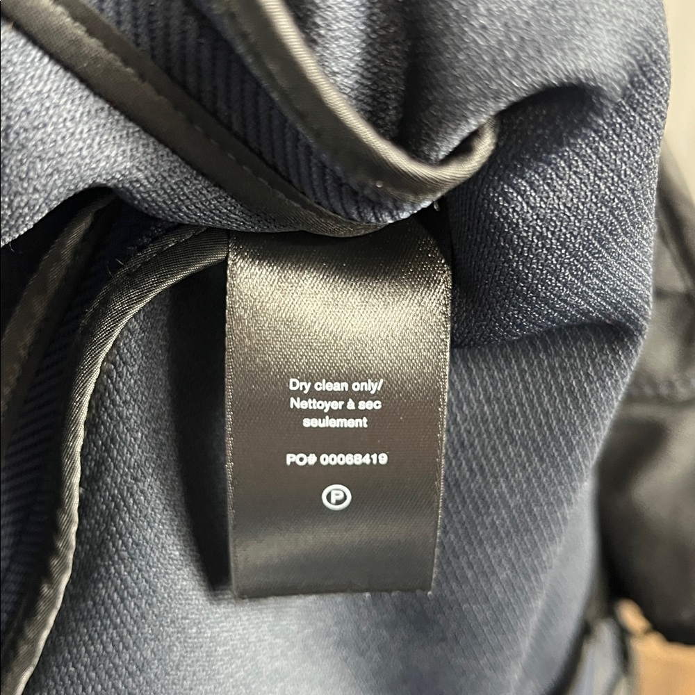 Rag & Bone Slave Navy Polyamide/Elastane Blazer. - Picture 10 of 10